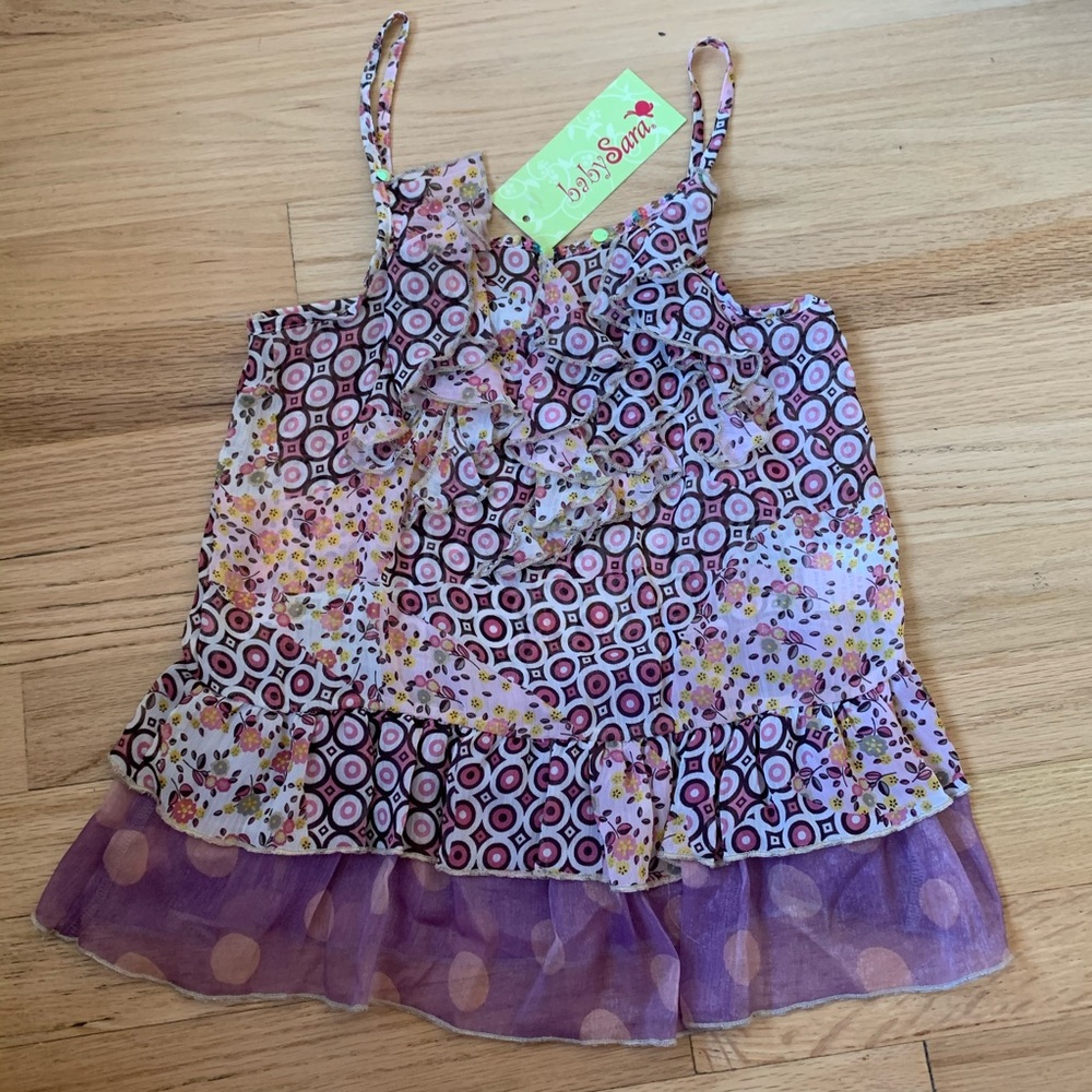 Breezy ruffled top